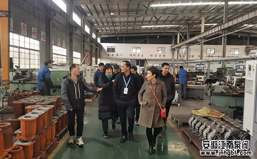 县政协委员走访江南泵阀