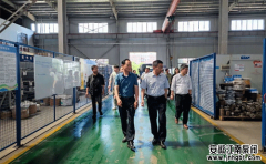 市人大常委会副主任余宏汉率队到江南泵阀调研